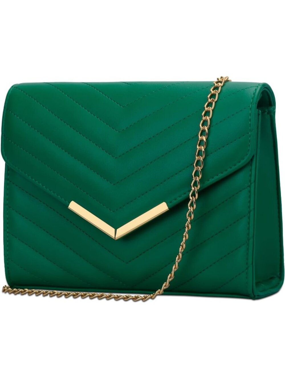 Women's Green Clutch Purses For Evening Wedding Party Prom Bridal Envelope Bag